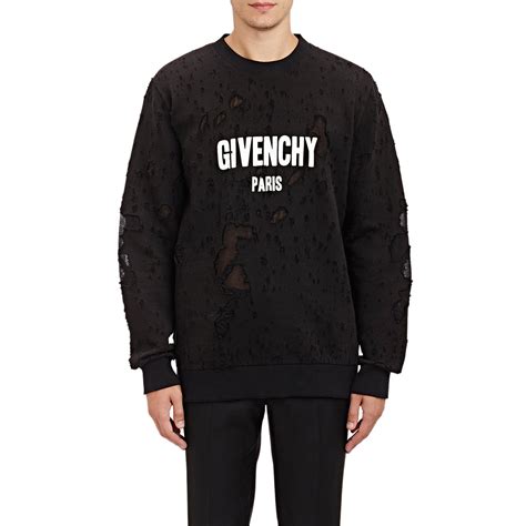 givenchy sweater distressed|givenchy sweaters for men.